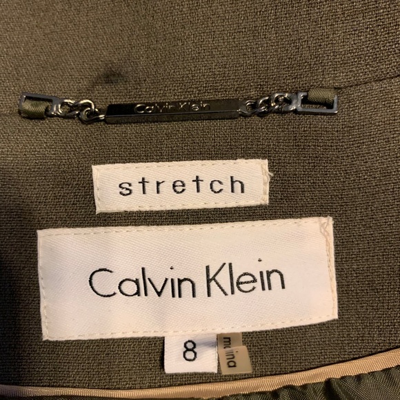 Calvin Klein Military Style Blazer - Picture 6 of 8